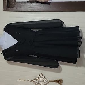 Express black dress